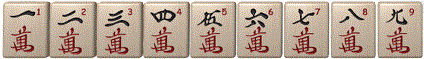 Hong Kong Mahjong Game Rules - Characters