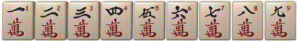 Chinese  Mahjong Game Rules - Characters